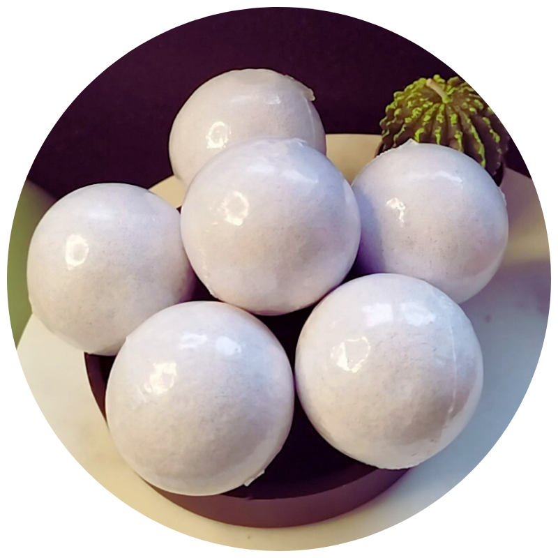Bombe de bain 40g โ Violette ๐ธ - Oh ! My Bath