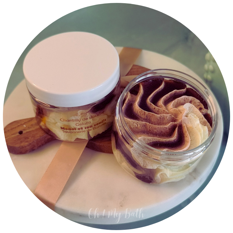 Chantilly de douche - Monoï et son coulis 🥥🌺