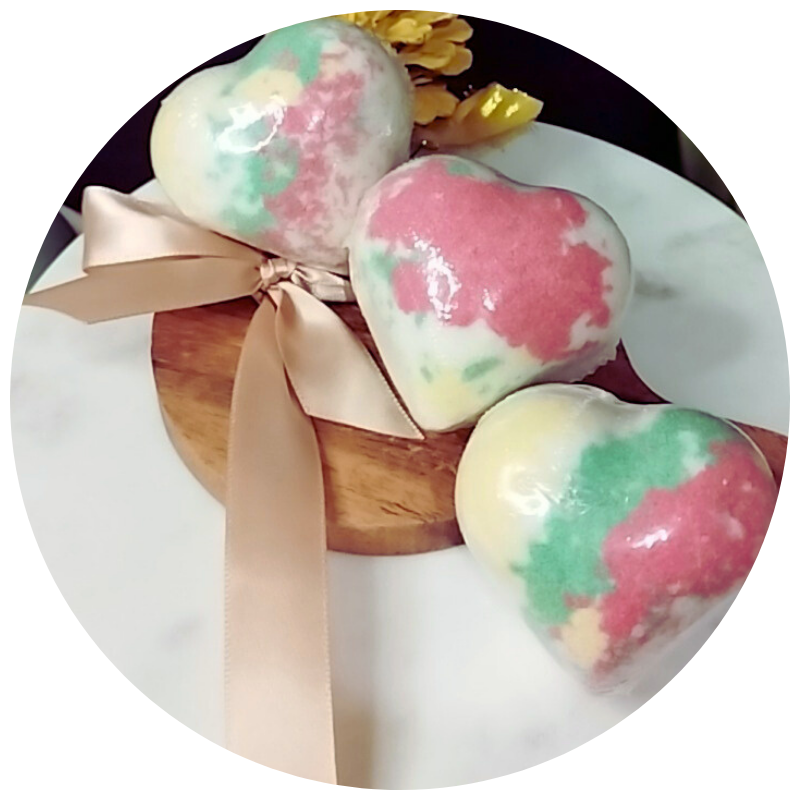 Coeur de bain - Bubble Gum đŹ - Oh ! My Bath