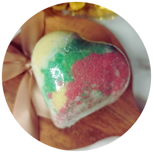 Coeur de bain - Bubble Gum 🍬 - Oh ! My Bath