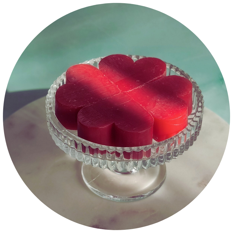 Savon fantaisie - Framboise ❤️🍓(Coeur)