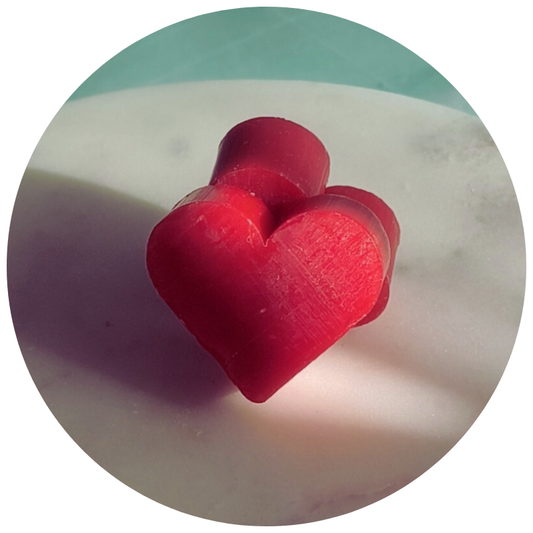 Savon fantaisie - Framboise ❤️🍓(Coeur)