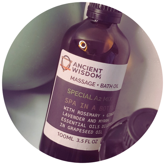 Huile de soin/massage Régénérante - A2 Mix