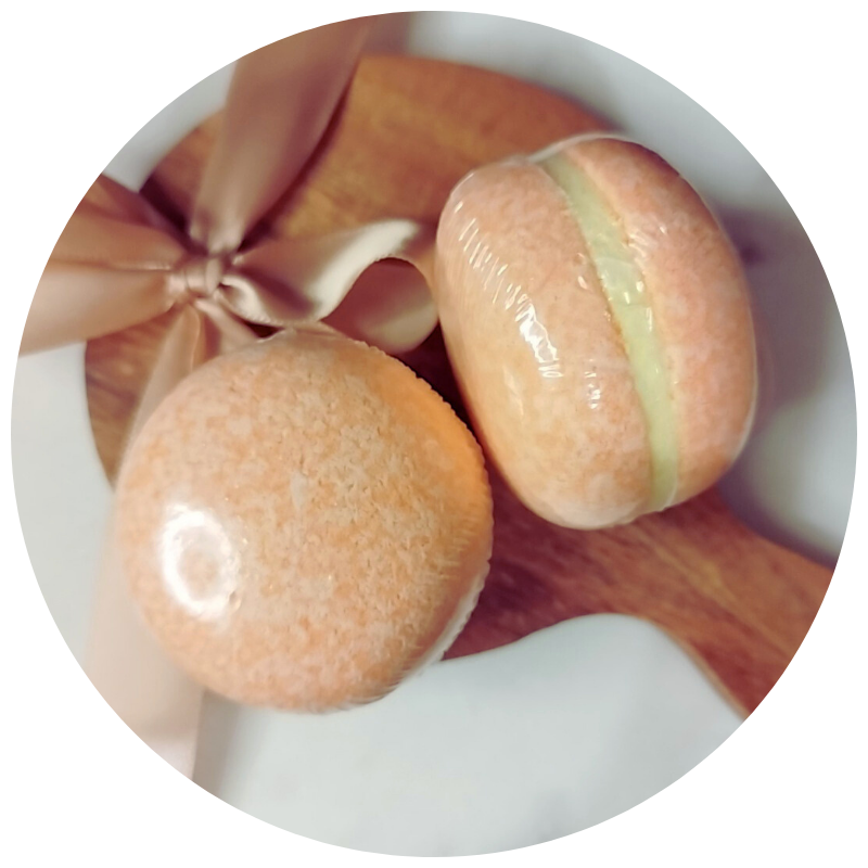 Macaron de Bain โ Pรชche ๐ - Oh ! My Bath