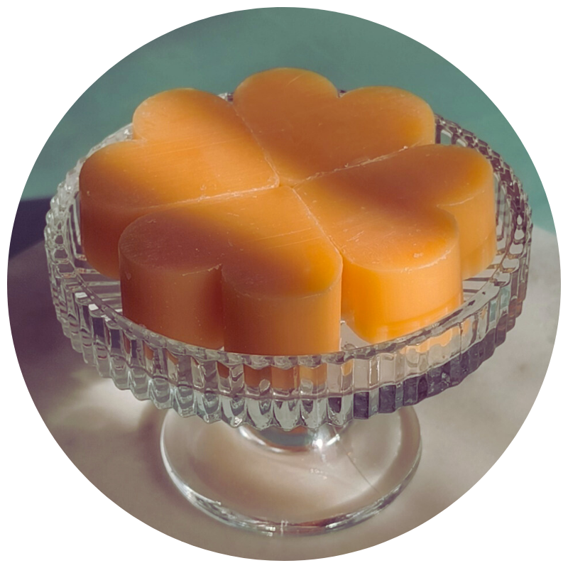 Savon fantaisie - Orange & Gingembre 🍊🔥 (Coeur)