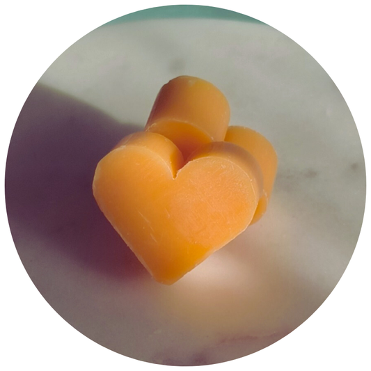 Savon fantaisie - Orange & Gingembre 🍊🔥 (Coeur)