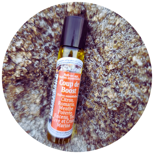 Roll-On aux Huiles Essentielles - Coup de Boost 💪🌞