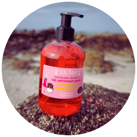 Savon mains liquide - Fraise de Plougastel 🍓✨