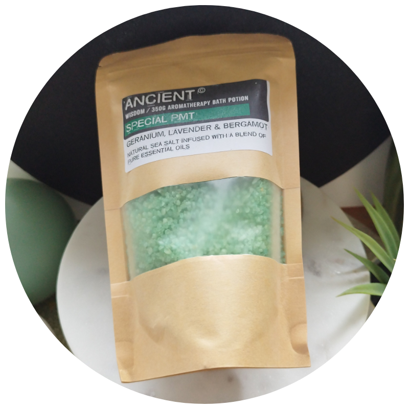 Sels de bain 350g - Gรฉranium, Lavande et Bergamote - Bien-รชtre ๐ธ๐ - Oh ! My Bath