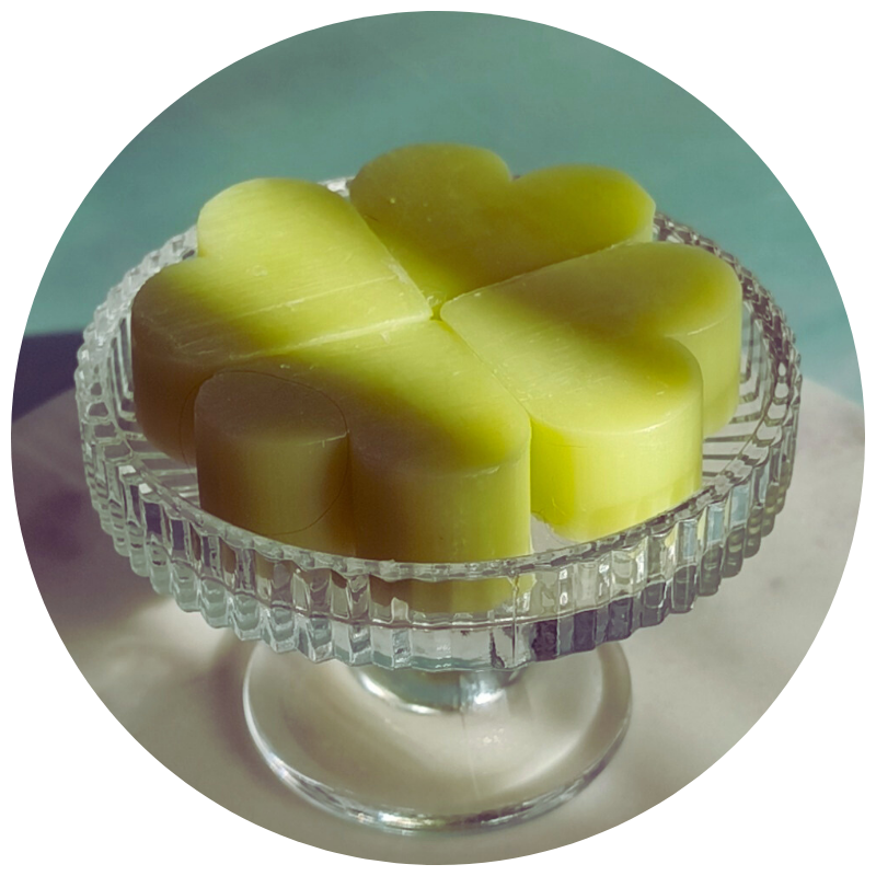 Savon fantaisie - Thé Vert 🍵💚 (Coeur)