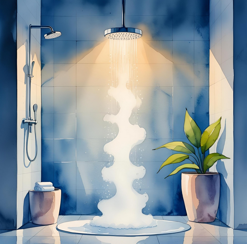 Zoom sur… les galets de douche : la révolution bien-être sous votre pommeau ! 🌿🚿