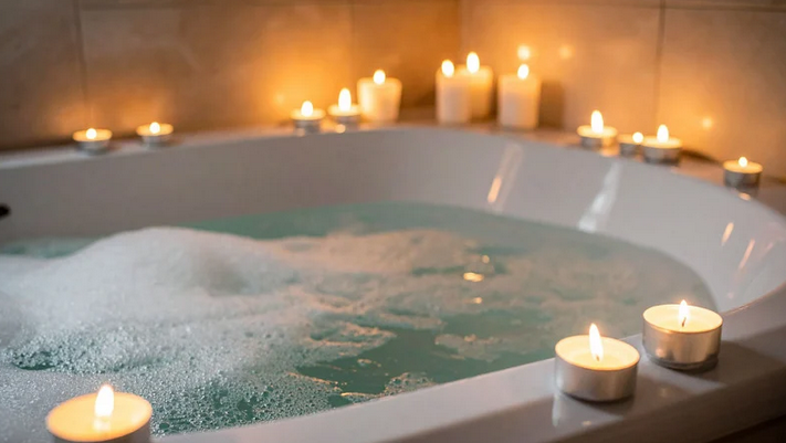 🛁 Rituel sacré du bain : une bulle de magie pour relâcher les tensions du quotidien