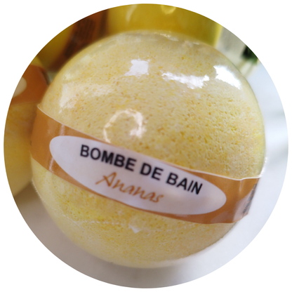 Bombe de Bain 125g – Ananas 🍍 - Oh ! My Bath