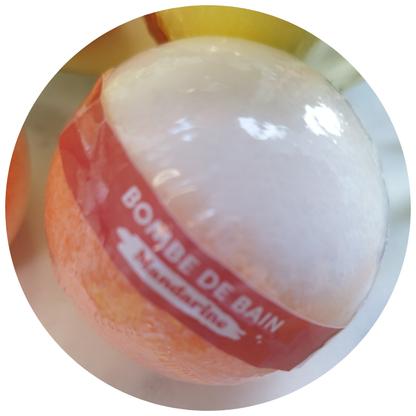 Bombe de Bain 125g – Mandarine 🍊 - Oh ! My Bath