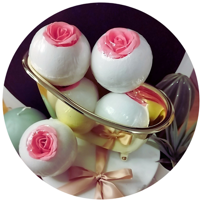 Bombe de Bain 180g – Romantique 🌹💞 - Oh ! My Bath