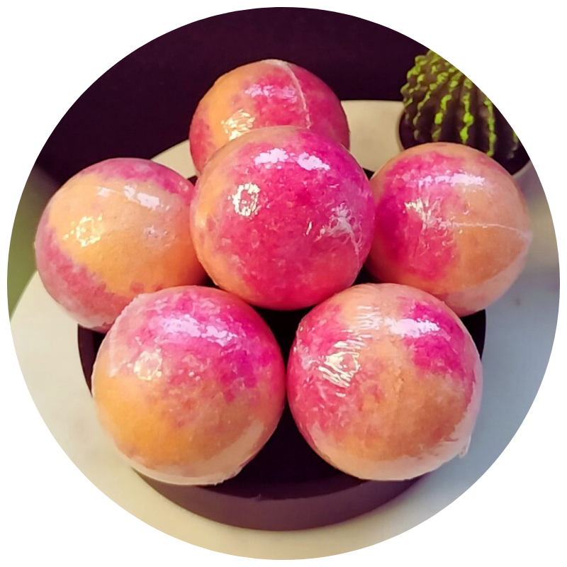 Bombe de Bain 45g – Grenade 🍒🌟 - Oh ! My Bath