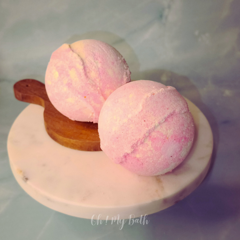 Bombe de bain Limonade Rose