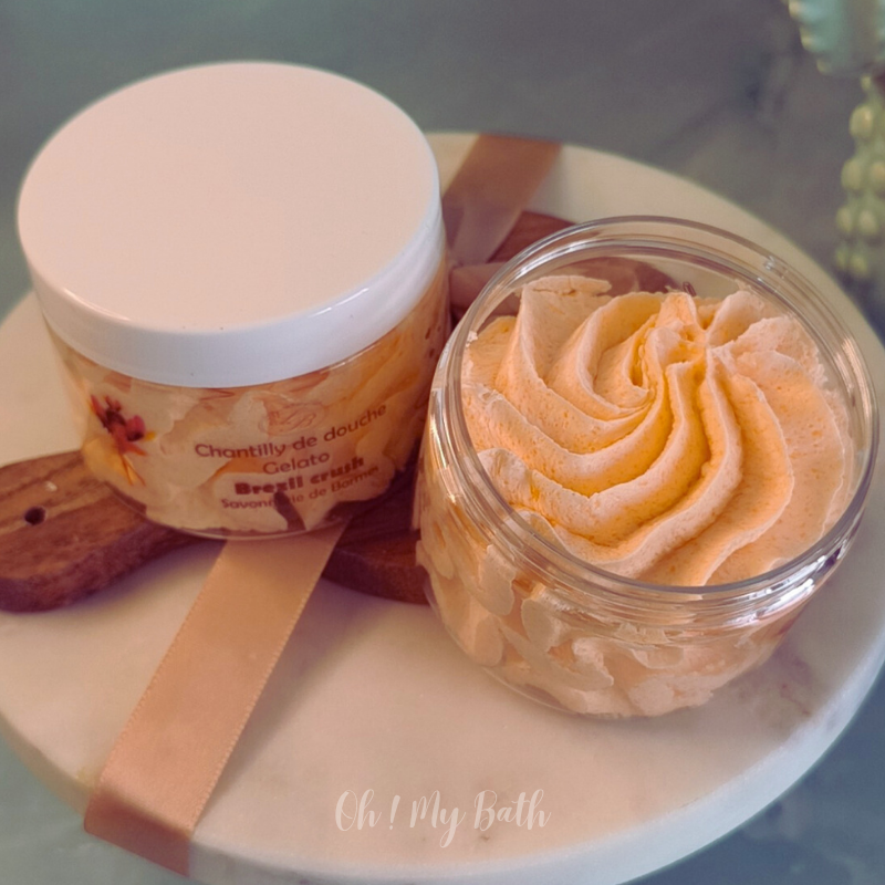 Chantilly de douche