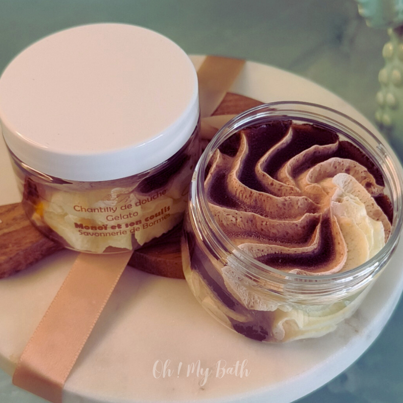 Chantilly de douche