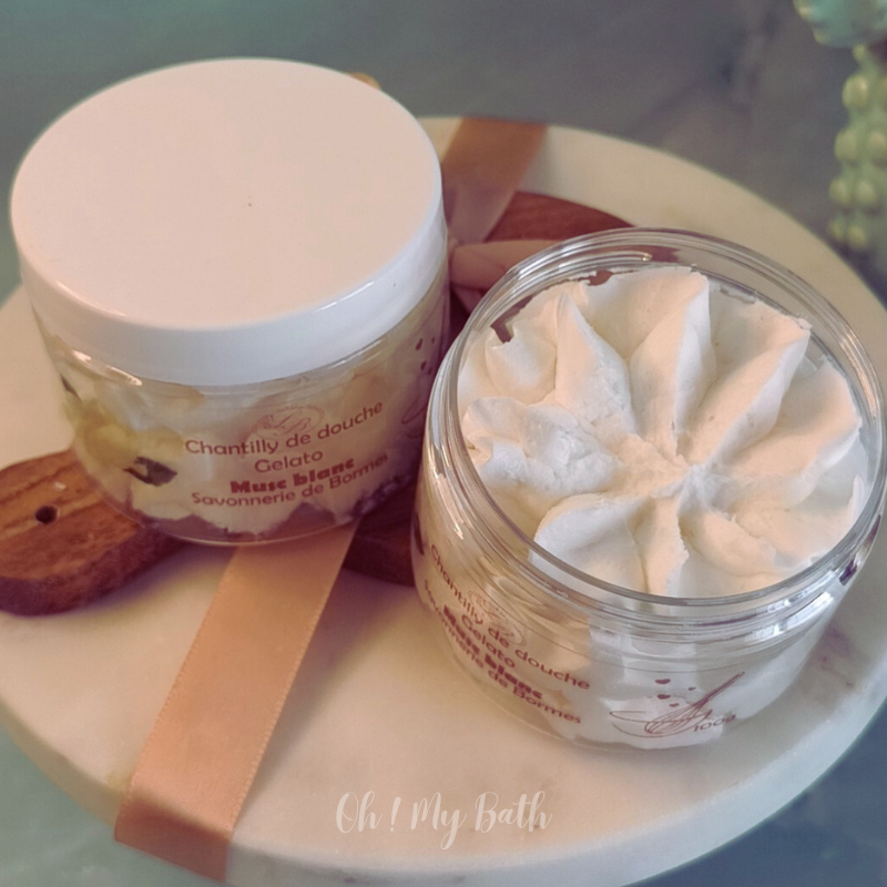 Chantilly de douche