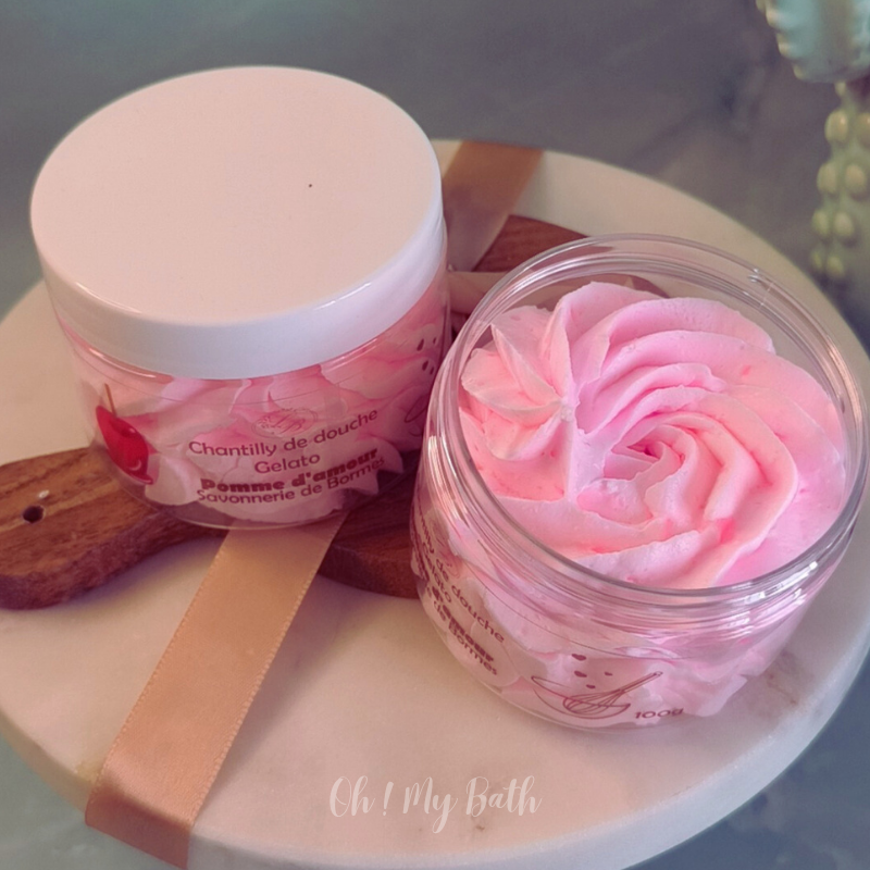 Chantilly de douche