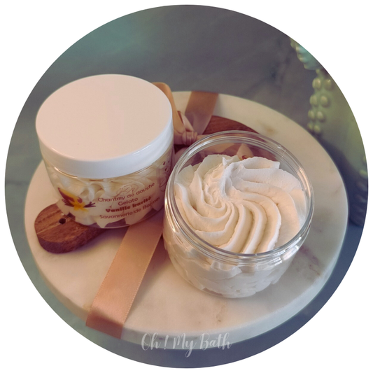 Chantilly de douche - Vanille Karité 🌾🤎