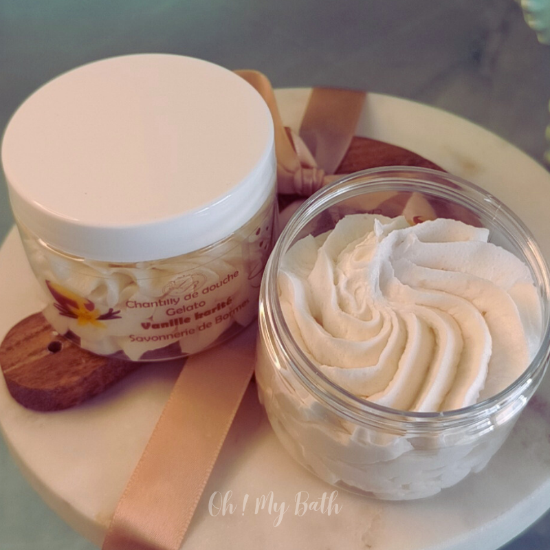 Chantilly de douche