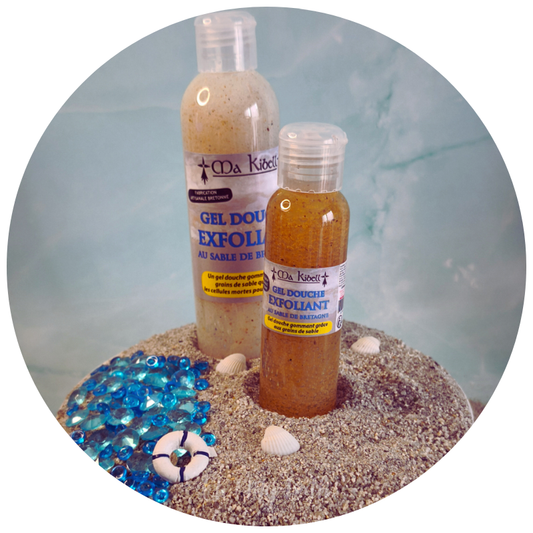 Gel douche exfoliant - Sable de Bretagne 🏖️✨