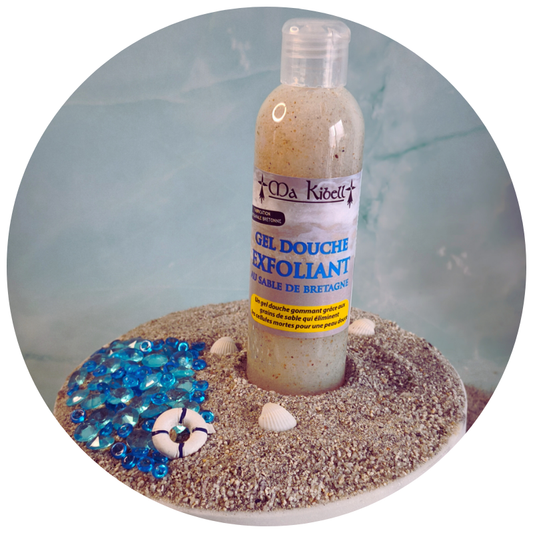 Gel douche exfoliant - Sable de Bretagne 🏖️✨