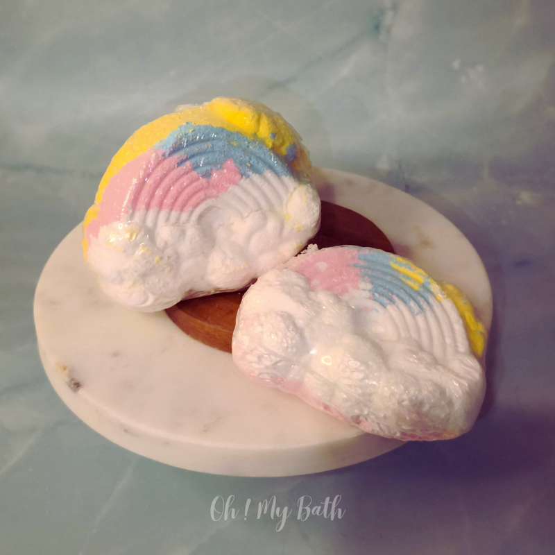 Bombe de bain Nuage