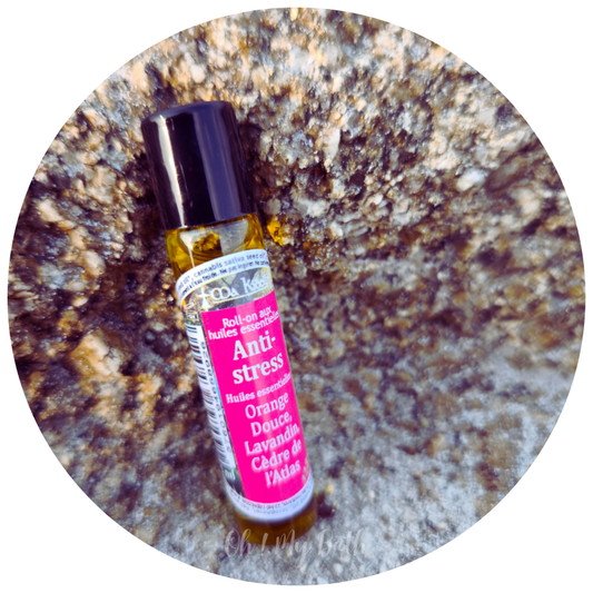 Roll-On aux Huiles Essentielles - Anti-Stress  🌿💛