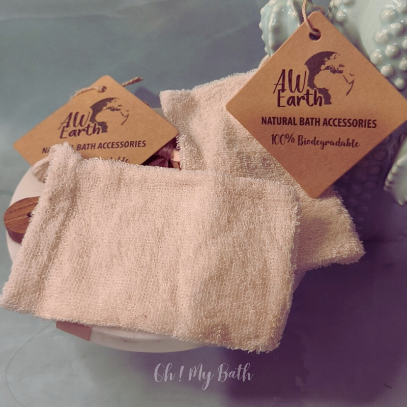 Sachet de savon exfoliant