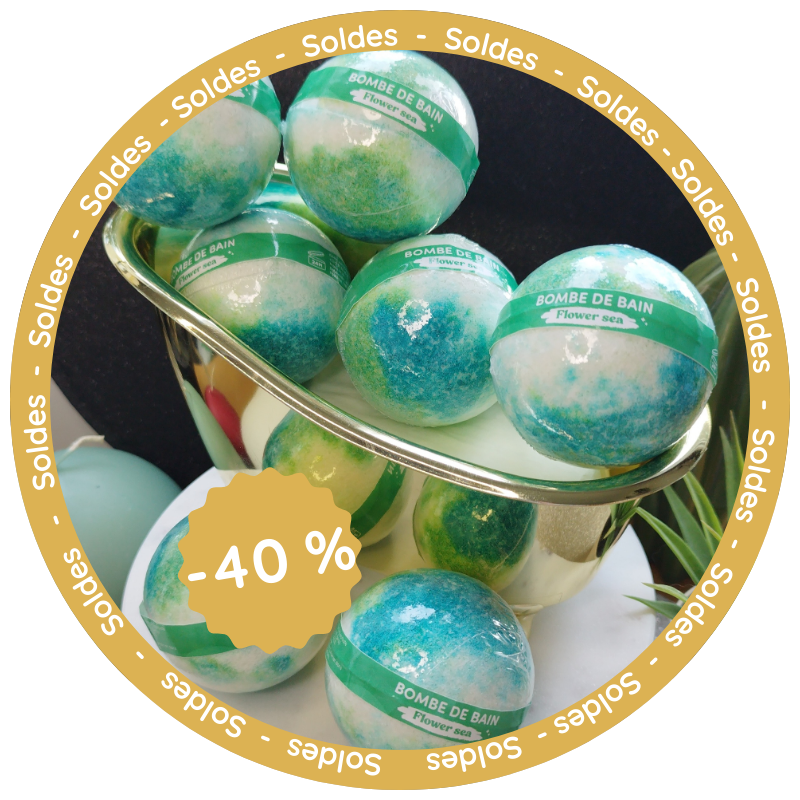 Bombe de Bain 125g – Flower Sea 🌊🌼