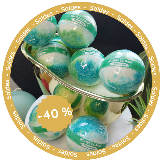 Bombe de Bain 125g – Flower Sea 🌊🌼