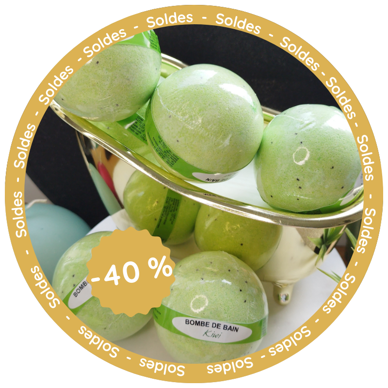 Bombe de Bain 125g – Kiwi 🥝