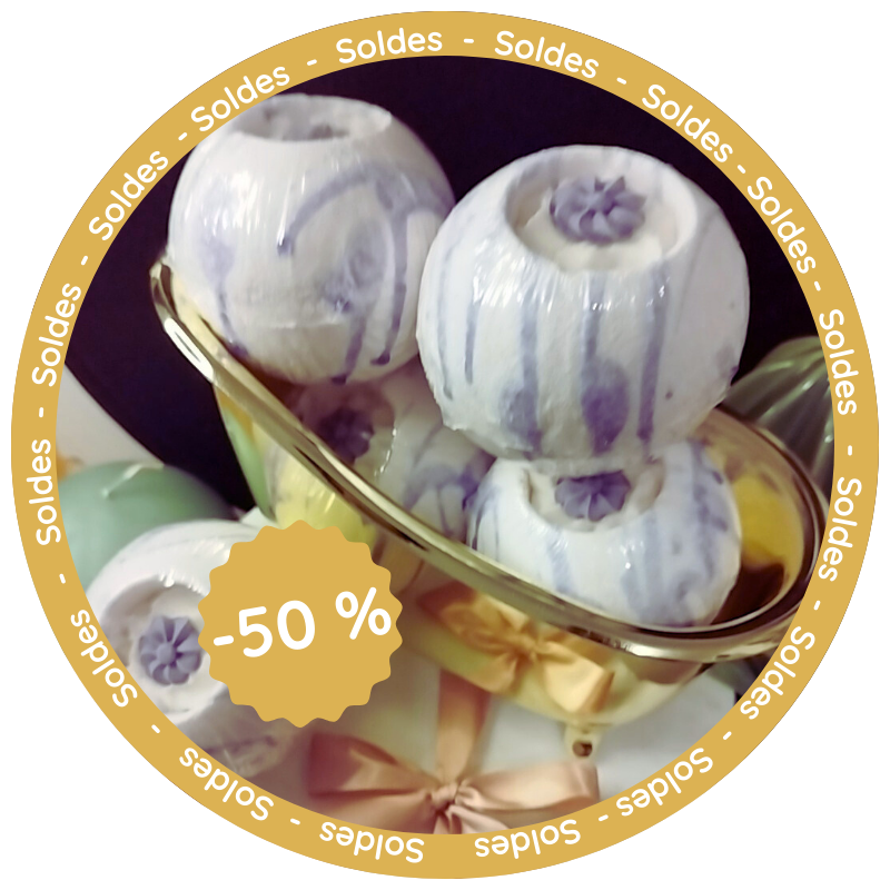 Bombe de Bain 180g – Rêve de lune 🌙✨