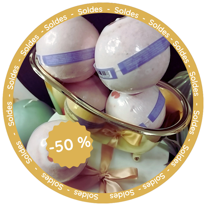 Bombe de Bain 180g – Saveur des Indes 🌺🌴