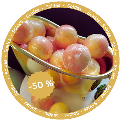 Bombe de Bain 45g – Monoï 🌺🌴