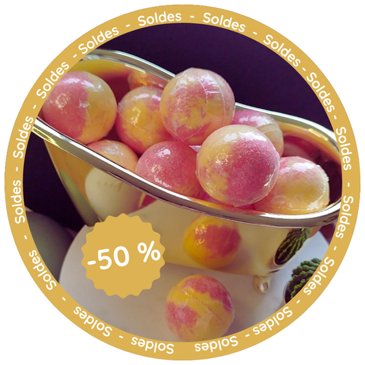 Bombe de Bain 45g – Sunlight 🌞🌼