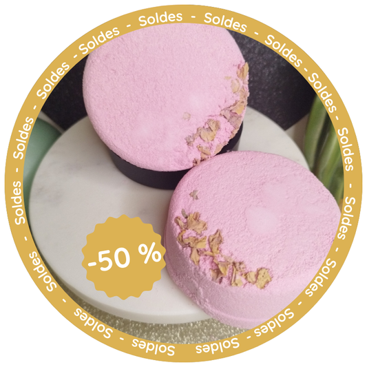 Galet de Bain 200g – Rose, Lavande et Patchouli 🌹💜
