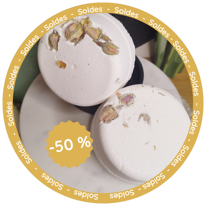 Galet de Bain 200g – Rose et Ylang Ylang 🌹✨