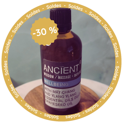 Huile de soin/massage Bien-Etre - May Chang et Ylang Ylang