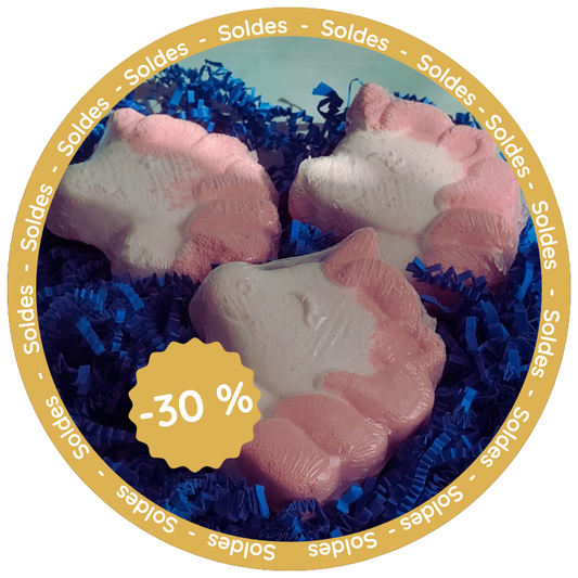 Bombe de Bain en Forme de Licorne 🦄