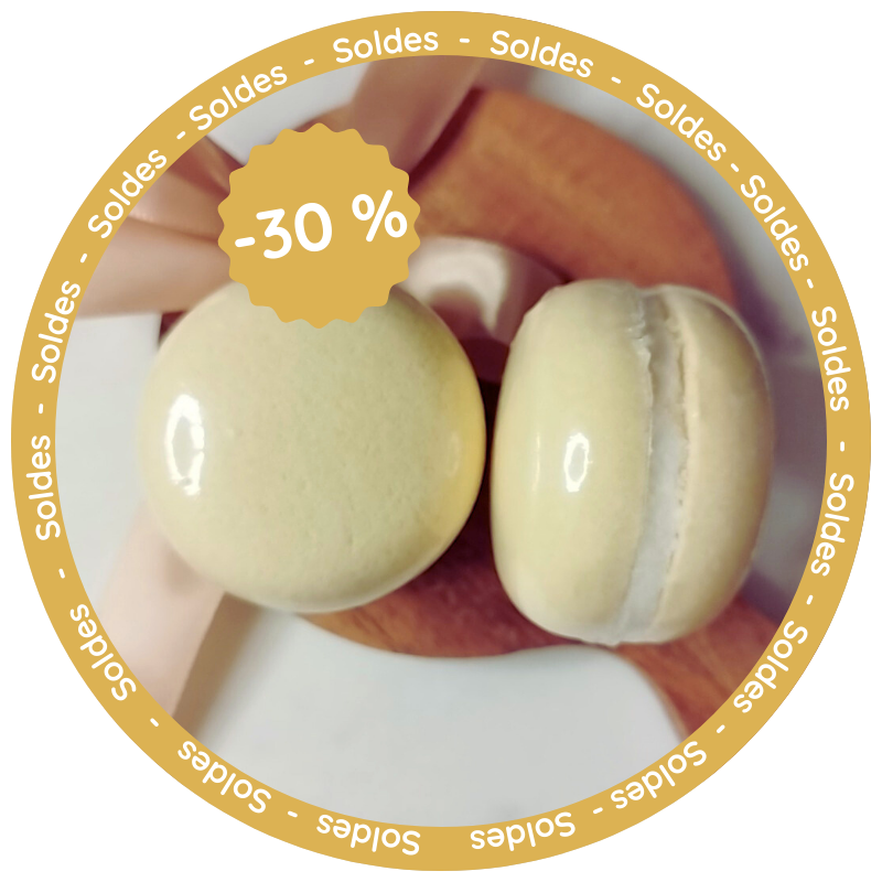Macaron de Bain – Amande 🌰
