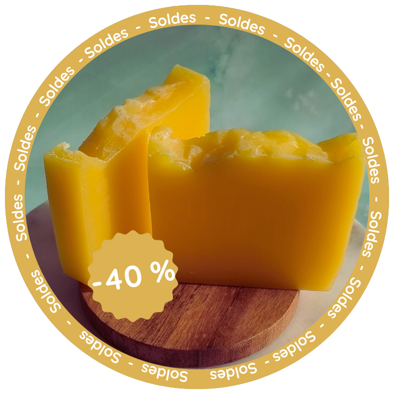 Tranche de savon - Mandarine & Miel 🍊🍯
