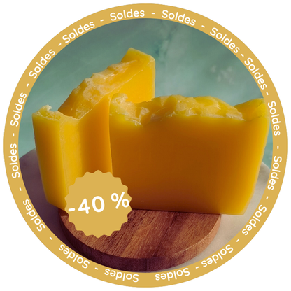 Tranche de savon - Mandarine & Miel 🍊🍯