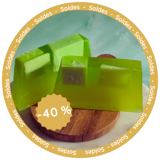 Tranche de savon - Melon d'Eau 🍉💧