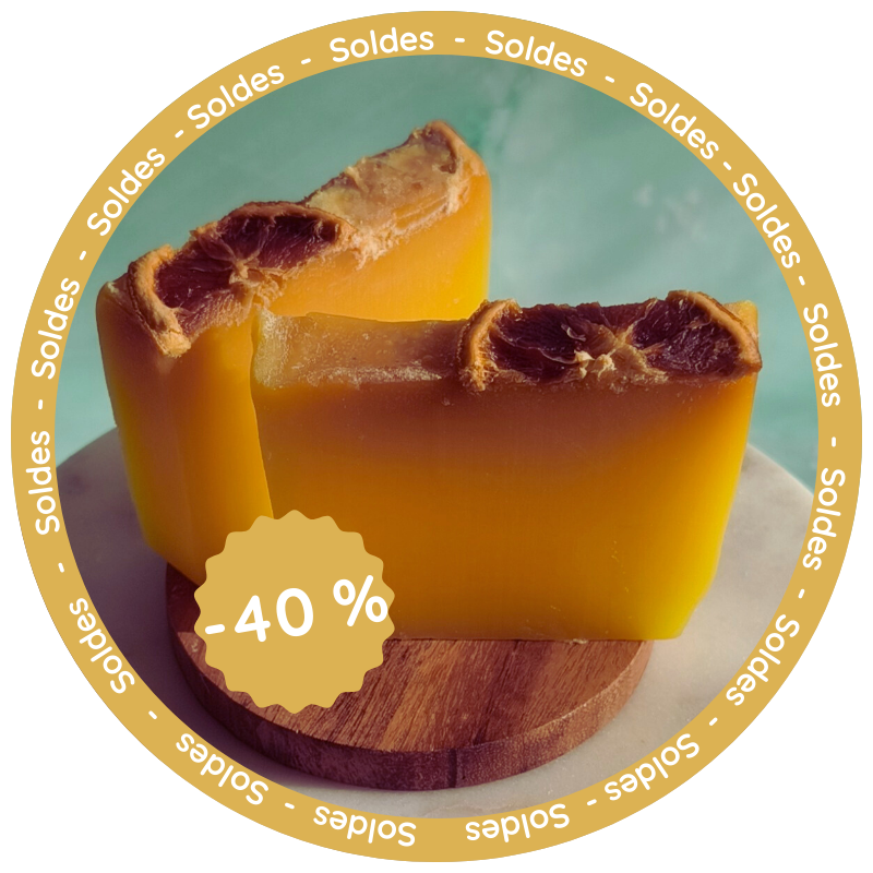 Tranche de savon - Tranche de soleil 🍊✨