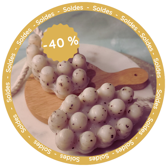 Savon de massage - Graines de Kiwi 🥝