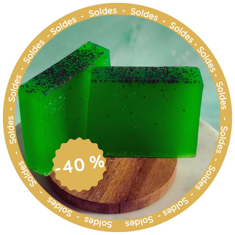 Tranche de savon - Arbre à Thé & Menthe Fraîche 🍃🌿
